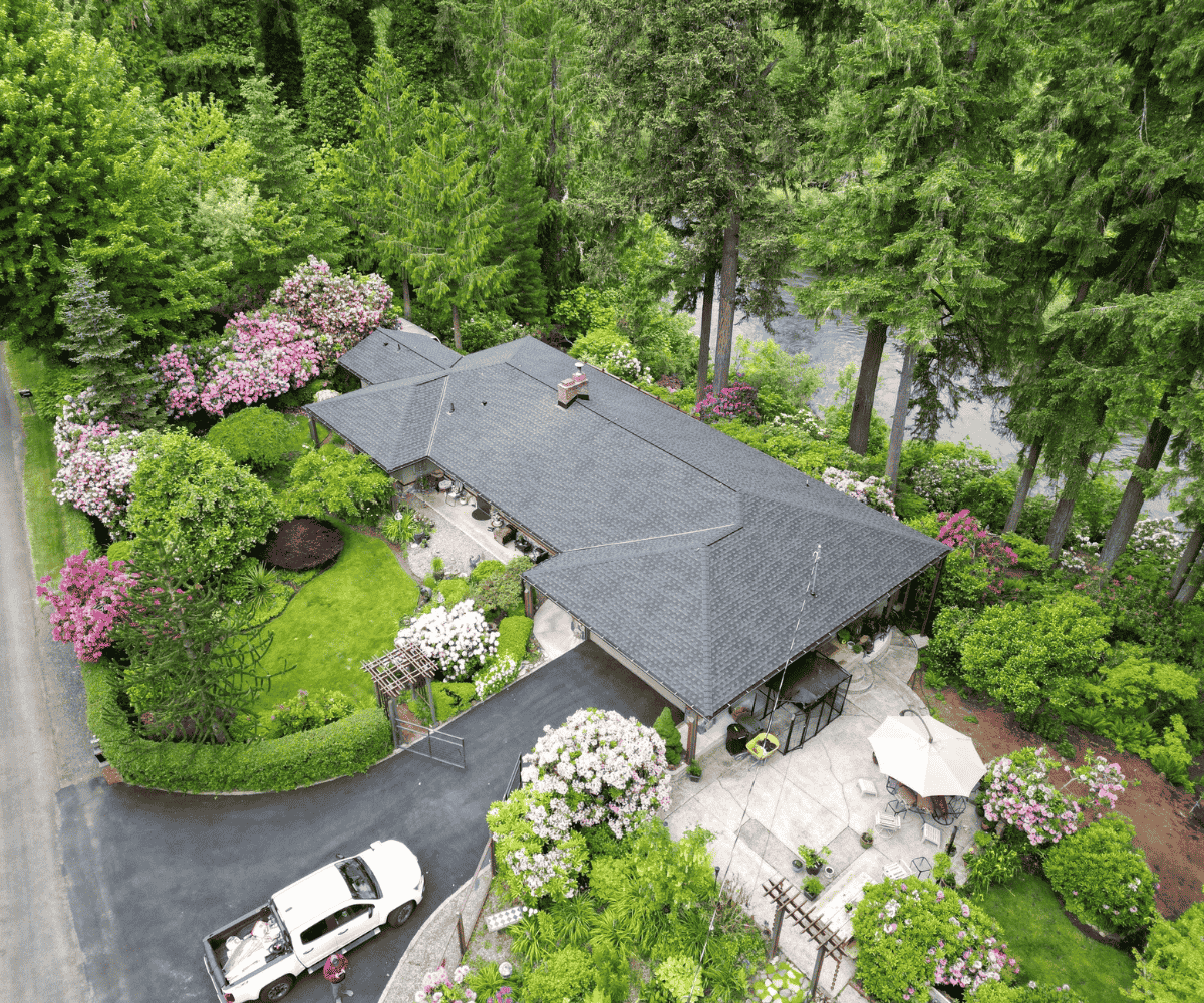 Roofing installation process by Pressure Point Roofing Eugene on Springfield OR property